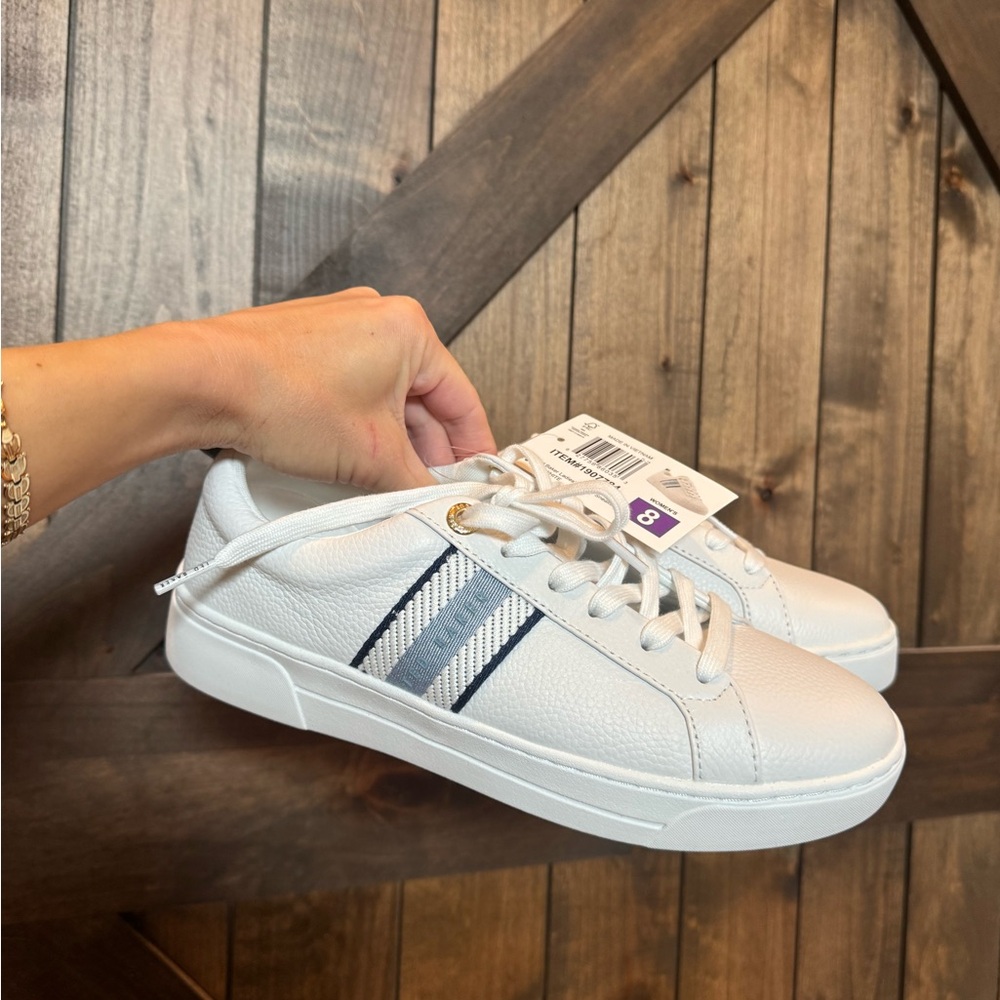 Ted Baker - White Leather Sneakers